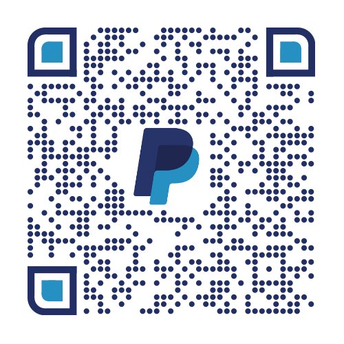 PayPal donation QR code for Lighthouse Recovery Services