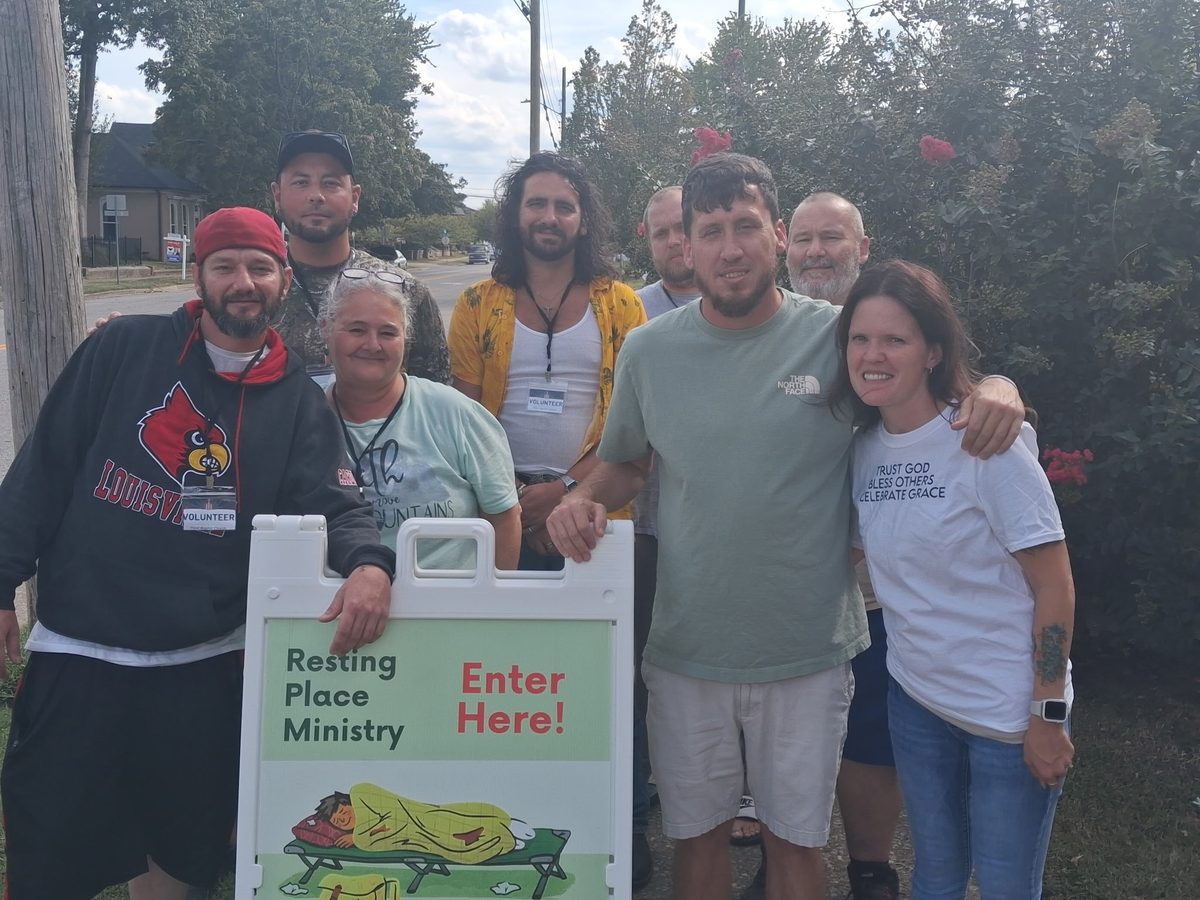 Volunteering with Resting Place Ministry